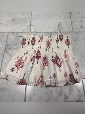 American Eagle tank top with removable straps to become a tube top